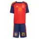 Camisola Espanha OYARZABAL 21 Criança Equipamento 1ª Mundial 2026