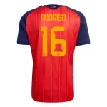 Camisola Espanha Rodrigo 16 Homem Equipamento 1ª Mundial 2026
