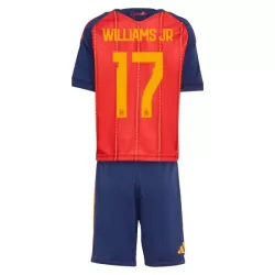 Camisola Espanha Williams JR 17 Criança Equipamento 1ª Mundial 2026