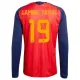 Camisola Manga Comprida Espanha Lamine Yamal 19 Homem Equipamento 1ª Mundial 2026
