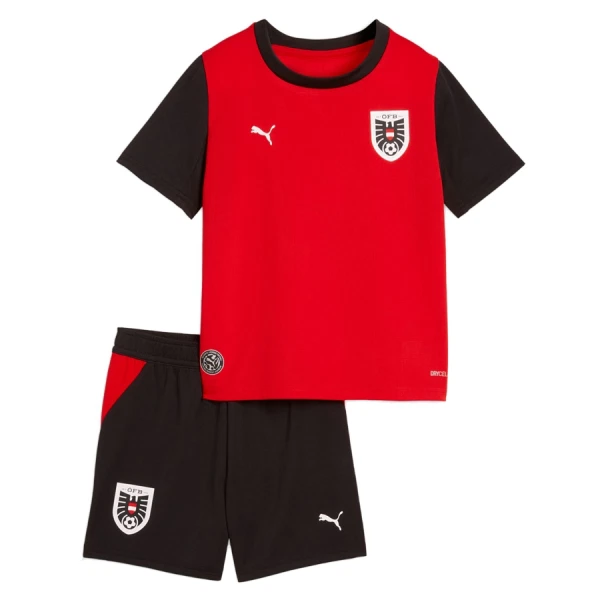 Camisola Áustria Criança Equipamento 1ª Mundial 2026