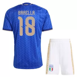Camisola Itália Barella 18 Criança Equipamento 1ª Mundial 2026