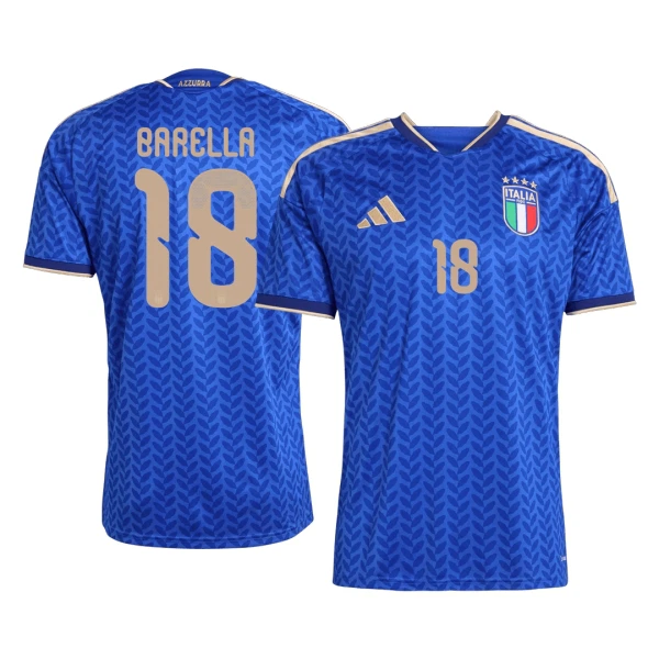 Camisola Itália Barella 18 Homem Equipamento 1ª Mundial 2026