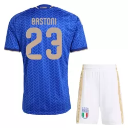 Camisola Itália Bastoni 23 Criança Equipamento 1ª Mundial 2026