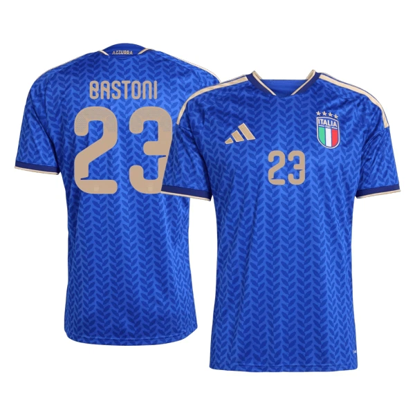 Camisola Itália Bastoni 23 Homem Equipamento 1ª Mundial 2026 Camisola Itália Bastoni 23 Homem Equipamento 1ª Mundial 2026