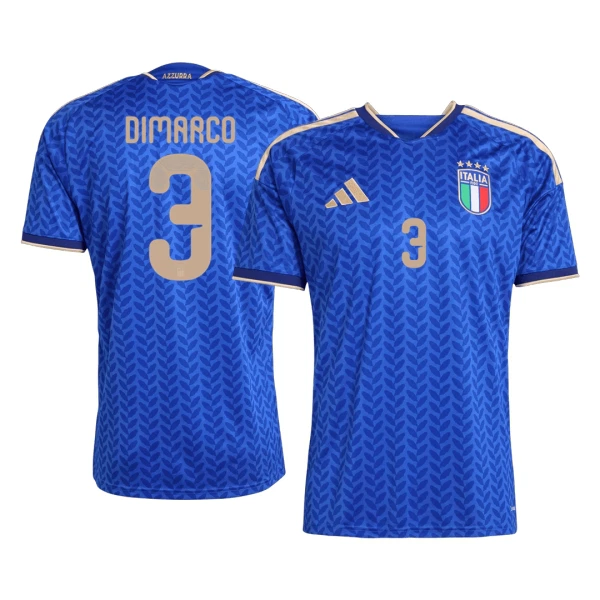 Camisola Itália Dimarco 3 Homem Equipamento 1ª Mundial 2026