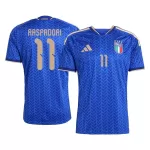Camisola Itália Raspadori 11 Homem Equipamento 1ª Mundial 2026