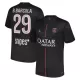 Camisola Paris Saint-Germain B. Barcola 29 Jordan Homem Equipamento 4ª 2025-26