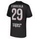 Camisola Paris Saint-Germain B. Barcola 29 Jordan Homem Equipamento 4ª 2025-26