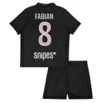 Camisola Paris Saint-Germain Fabian 8 Jordan Criança Equipamento 4ª 2025-26