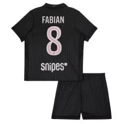 Camisola Paris Saint-Germain Fabian 8 Jordan Criança Equipamento 4ª 2025-26