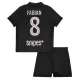Camisola Paris Saint-Germain Fabian 8 Jordan Criança Equipamento 4ª 2025-26 Camisola Paris Saint-Germain Fabian 8 Jordan Criança Equipamento 4ª 2025-26