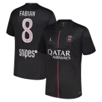 Camisola Paris Saint-Germain Fabian 8 Jordan Homem Equipamento 4ª 2025-26