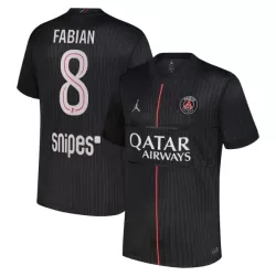 Camisola Paris Saint-Germain Fabian 8 Jordan Homem Equipamento 4ª 2025-26