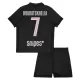 Camisola Paris Saint-Germain Kvaratskhelia 7 Jordan Criança Equipamento 4ª 2025-26 Camisola Paris Saint-Germain Kvaratskhelia 7 Jordan Criança Equipamento 4ª 2025-26