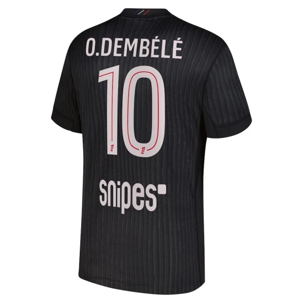 Camisola Paris Saint-Germain O. Dembele 10 Jordan Homem Equipamento 4ª 2025-26