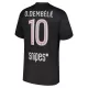 Camisola Paris Saint-Germain O. Dembele 10 Jordan Homem Equipamento 4ª 2025-26
