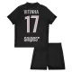 Camisola Paris Saint-Germain Vitinha 17 Jordan Criança Equipamento 4ª 2025-26 Camisola Paris Saint-Germain Vitinha 17 Jordan Criança Equipamento 4ª 2025-26