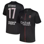Camisola Paris Saint-Germain Vitinha 17 Jordan Homem Equipamento 4ª 2025-26