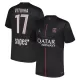 Camisola Paris Saint-Germain Vitinha 17 Jordan Homem Equipamento 4ª 2025-26