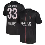 Camisola Paris Saint-Germain Zaire-Emery 33 Jordan Homem Equipamento 4ª 2025-26
