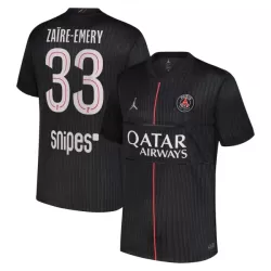 Camisola Paris Saint-Germain Zaire-Emery 33 Jordan Homem Equipamento 4ª 2025-26