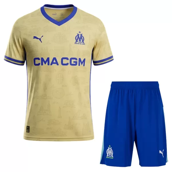 Camisola Olympique Marseille Criança Equipamento 4ª 2025-26