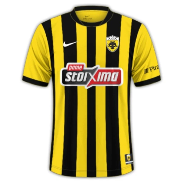 Camisola AEK Athens Homem Equipamento 1ª 2025-26