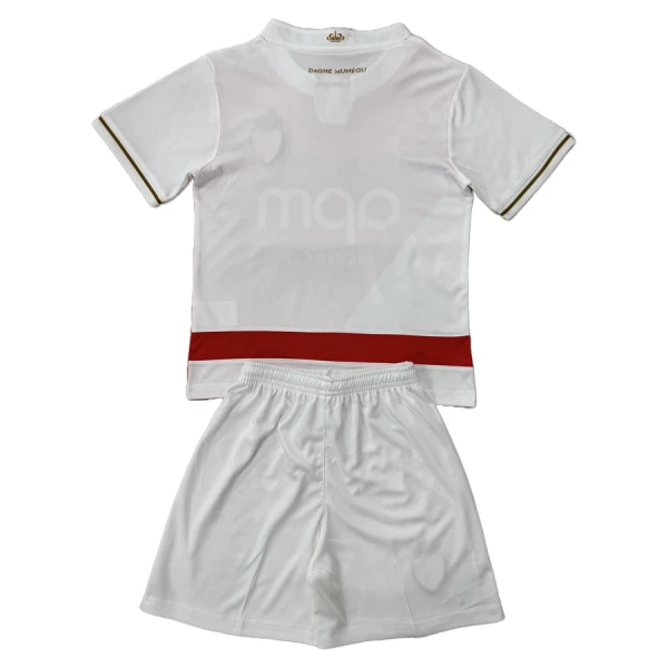 Camisola AS Monaco Criança Equipamento 1ª 2025-26