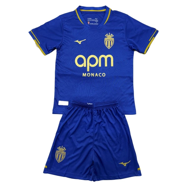 Camisola AS Monaco Criança Equipamento 2ª 2025-26