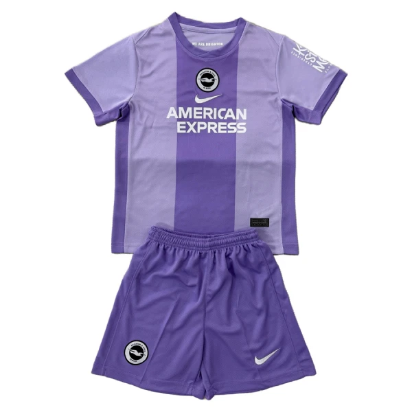 Camisola Brighton Hove Albion Criança Equipamento 2ª 2025-26
