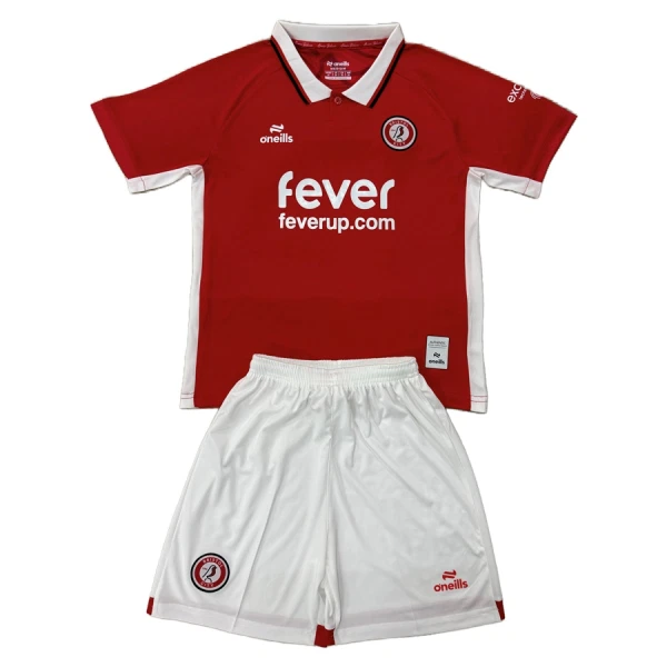 Camisola Bristol City Criança Equipamento 1ª 2025-26