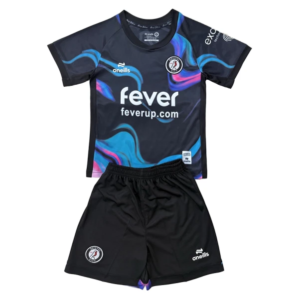 Camisola Bristol City Criança Equipamento 3ª 2025-26 Camisola Bristol City Criança Equipamento 3ª 2025-26