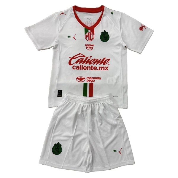Camisola CD Guadalajara Criança Equipamento 2ª 2025-26