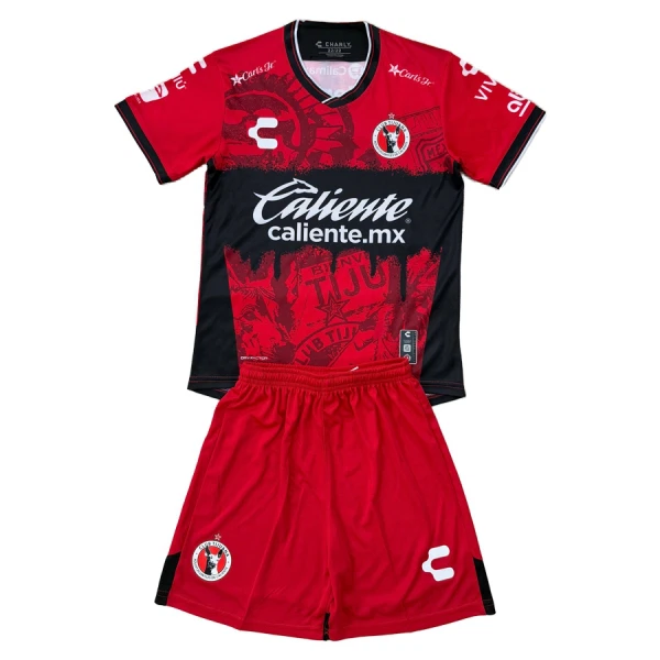 Camisola Club Tijuana Criança Equipamento 1ª 2025-26