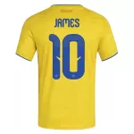Camisola Colômbia James 10 Homem Equipamento 1ª Mundial 2026
