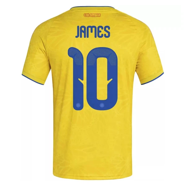 Camisola Colômbia James 10 Homem Equipamento 1ª Mundial 2026