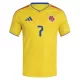 Camisola Colômbia Luis Díaz 7 Homem Equipamento 1ª Mundial 2026