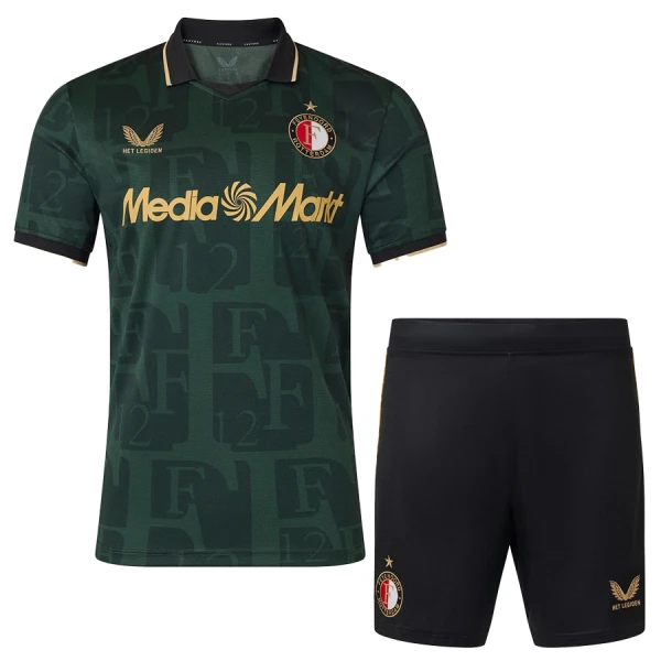 Camisola Feyenoord Criança Equipamento 4ª 2025-26 Camisola Feyenoord Criança Equipamento 4ª 2025-26