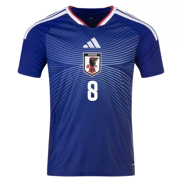 Camisola Japão Minamino 8 Homem Equipamento 1ª Mundial 2026