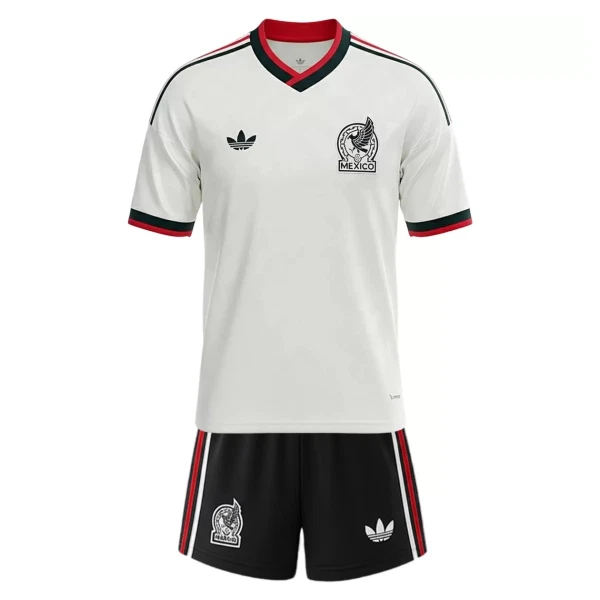 Camisola México Criança Equipamento 2ª Mundial 2026 Camisola México Criança Equipamento 2ª Mundial 2026