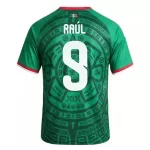 Camisola México Raul 9 Homem Equipamento 1ª Mundial 2026