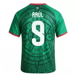 Camisola México Raul 9 Homem Equipamento 1ª Mundial 2026
