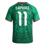 Camisola México S.Gimenez 11 Homem Equipamento 1ª Mundial 2026