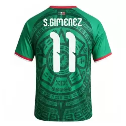 Camisola México S.Gimenez 11 Homem Equipamento 1ª Mundial 2026