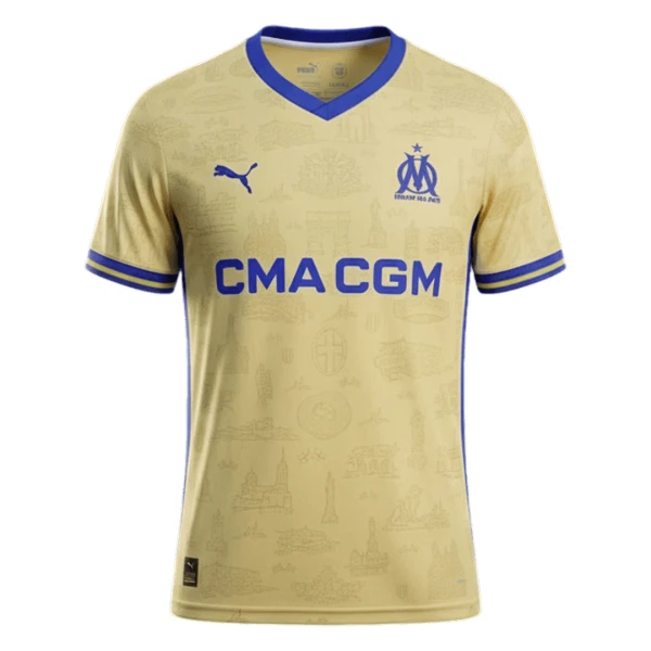 Camisola Olympique Marseille Homem Equipamento 4ª 2025-26