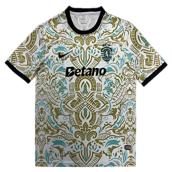 Camisola Sporting CP Homem 2025-26 Branca - Especial