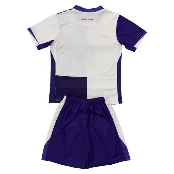 Camisola Toulouse Criança Equipamento 1ª 2025-26