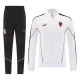 Casaco de Treino Conjunto AC Milan Homem 2025-26 Branca