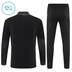 Conjunto de Moletom de Treino AC Milan Criança Quarto-Zíper 2025-26 Preta